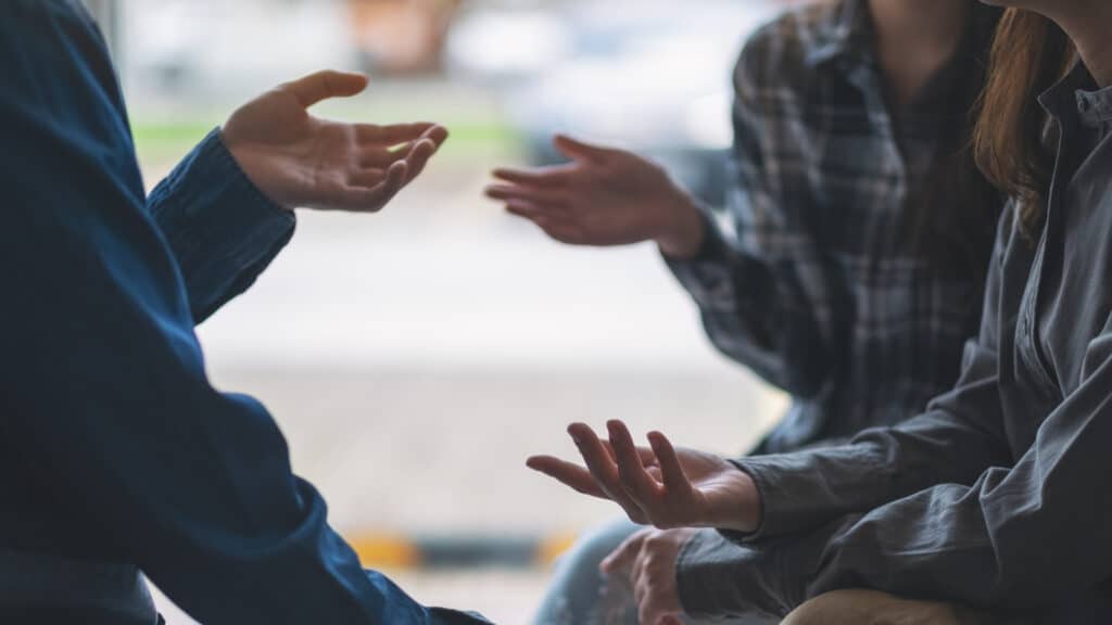 Een goed gesprek afbeelding